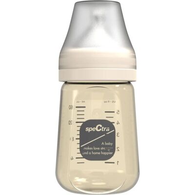 SPECTRA - Biberon anticolici premium cu tetina S - Yellow SPECTRA - Biberon anticolici premium cu tetina S - Yellow