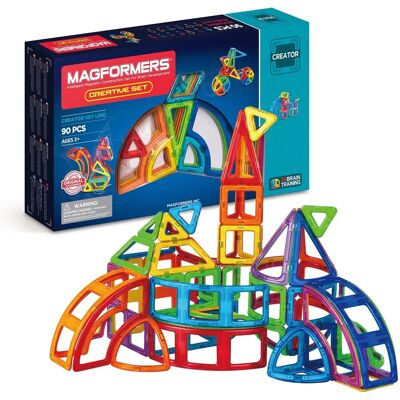 Magformers Kreativset 90 Teile - Konstruktionsspielzeug Magformers Kreativset 90 Teile - Konstruktionsspielzeug