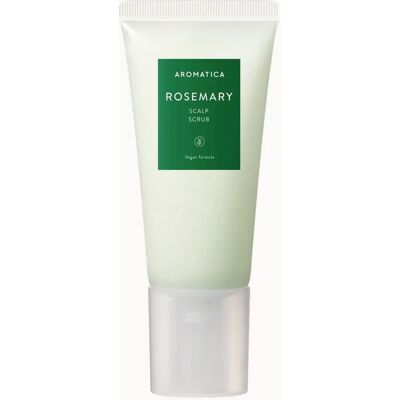 Aromatica Gommage pour le cuir chevelu au romarin - Publicité Aromatica Gommage pour le cuir chevelu au romarin - Publicité