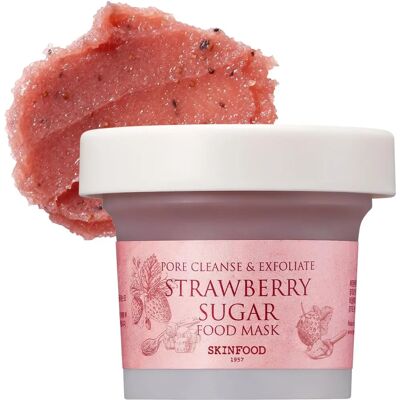 Skinfood Masque Sucre Fraise - 120g - Publicité Skinfood Masque Sucre Fraise - 120g - Publicité