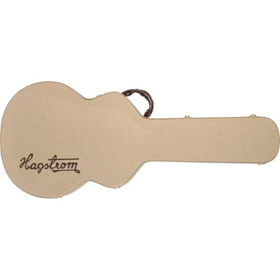 Hagstrom B-62 Bass Case - Plywood, Gold Lock, Durable Hagstrom B-62 Bass Case - Plywood, Gold Lock, Durable