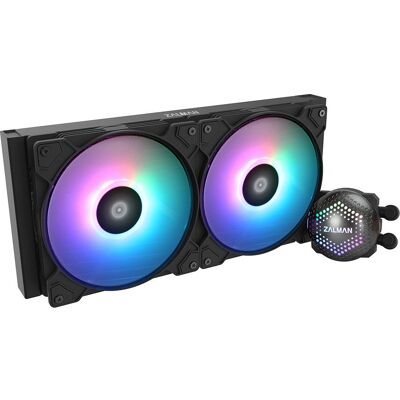 Zalman ALPHA28 Schwarz CPU Wasserkühler - 280mm Radiator - 2 x 140 mm Lüfter Zalman ALPHA28 Schwarz CPU Wasserkühler - 280mm Radiator - 2 x 140 mm Lüfter