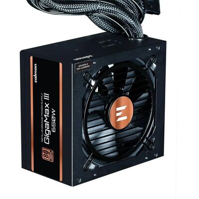 Zalman GigaMax III 650W - Fuente de alimentación Zalman GigaMax III 650W - Fuente de alimentación