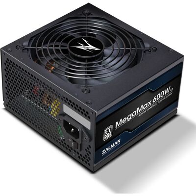 Zalman ZM600-TXII V2 MegaMax - Fuente de 600W - Certificación 80 Plus Zalman ZM600-TXII V2 MegaMax - Fuente de 600W - Certificación 80 Plus