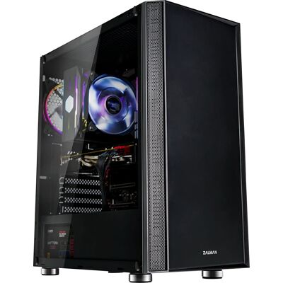 Boîtier PC Zalman R2 Black - Midi Tower - Supporte ATX, Micro-ATX, Mini-ITX, E-ATX Boîtier PC Zalman R2 Black - Midi Tower - Supporte ATX, Micro-ATX, Mini-ITX, E-ATX