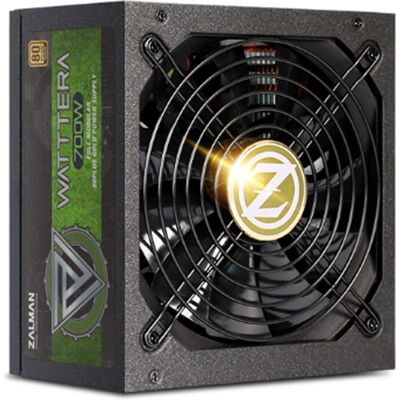 Zalman ZM700-EBTII - Voedingsunit - 700W - Zwart - ATX - 80 Plus Gold Zalman ZM700-EBTII - Voedingsunit - 700W - Zwart - ATX - 80 Plus Gold