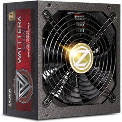 Zalman ZM1200-EBTII Voeding - 1200W, Zwart, 80 Plus Gold Zalman ZM1200-EBTII Voeding - 1200W, Zwart, 80 Plus Gold