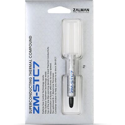 Zalman ZM-STC7 Wärmeleitpaste - 7,2 W/mK - 4g Zalman ZM-STC7 Wärmeleitpaste - 7,2 W/mK - 4g