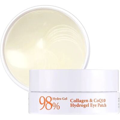 Petitfee Kolagen i CoQ10 Hydrożelowe Plastry pod Oczy 60 sztuk Petitfee Kolagen i CoQ10 Hydrożelowe Plastry pod Oczy 60 sztuk