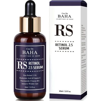 Sérum Retinol RS60 de Cos De BAHA - Traitement Anti-Âge - Publicité Sérum Retinol RS60 de Cos De BAHA - Traitement Anti-Âge - Publicité