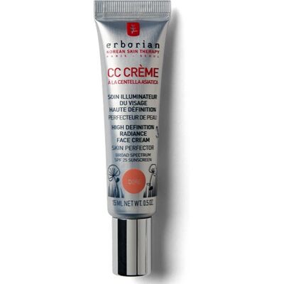 Erborian CC Crème mit Centella Asiatica Hochauflösende Strahlende Gesichtscreme SPF25 (15ml) - Doré Erborian CC Crème mit Centella Asiatica Hochauflösende Strahlende Gesichtscreme SPF25 (15ml) - Doré