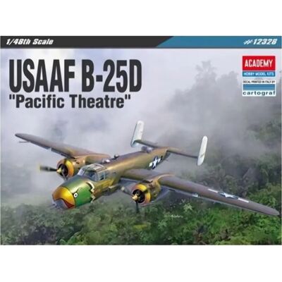 Kit modello USAAF B-25D Pacific Th. 1/48 - Academy Kit modello USAAF B-25D Pacific Th. 1/48 - Academy