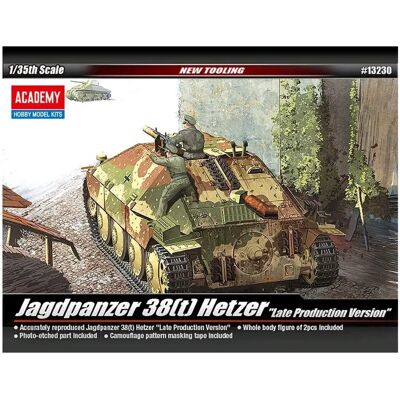 Academy Jagdpanzer 38(t) Hetzer 1:35 Militärmodellbausatz Academy Jagdpanzer 38(t) Hetzer 1:35 Militärmodellbausatz