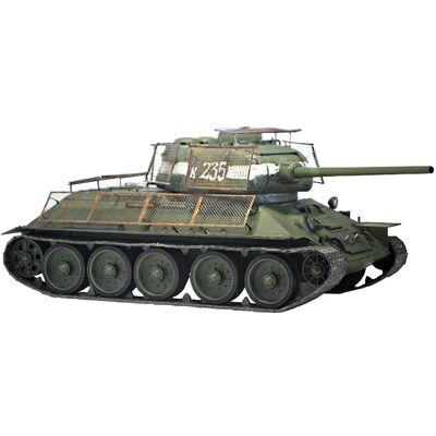 Model Kit T-34/85 - 1:35 - Edycja Limitowana - Pojazd Wojskowy Model Kit T-34/85 - 1:35 - Edycja Limitowana - Pojazd Wojskowy