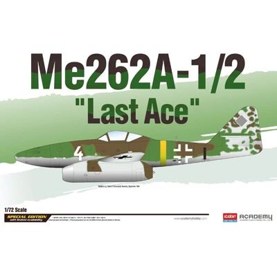 Academy Messerschmitt Me-262A-1/2 Last Ace 1:72 - Model samolotu Academy Messerschmitt Me-262A-1/2 Last Ace 1:72 - Model samolotu
