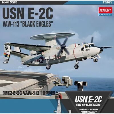 Academy Modellbausatz - E-2C VAW-113 Schwarze Adler 1:144 - Flugzeugmodell Academy Modellbausatz - E-2C VAW-113 Schwarze Adler 1:144 - Flugzeugmodell