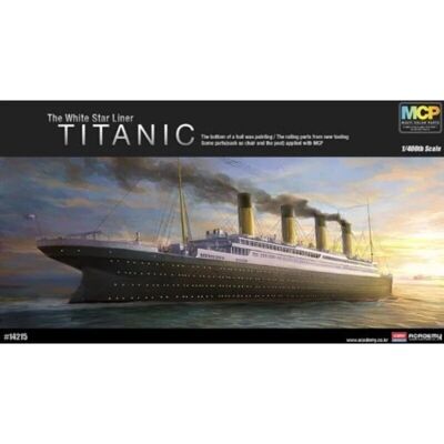 Kit modellino Titanic - Scala 1/400 - Parti multicolori Kit modellino Titanic - Scala 1/400 - Parti multicolori