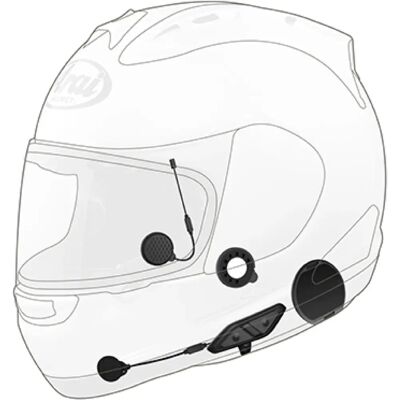 Sena 10U Bluetooth Communication System - Arai - Black - Unisex Sena 10U Bluetooth Communication System - Arai - Black - Unisex
