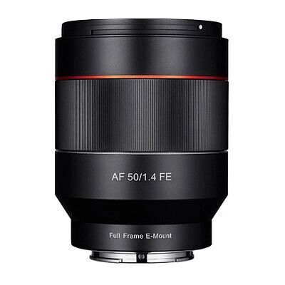 Samyang 50mm F/1.4 Enfoque Automático para Sony E-Mount - Negro Samyang 50mm F/1.4 Enfoque Automático para Sony E-Mount - Negro