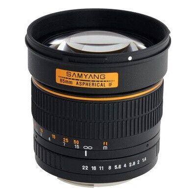 Samyang 85mm f/1.4 ASPH IF - Kameralinse Samyang 85mm f/1.4 ASPH IF - Kameralinse