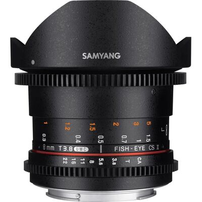 Samyang 8mm f/3.8 Objectif pour Nikon - Fisheye Grand Angle - Publicité Samyang 8mm f/3.8 Objectif pour Nikon - Fisheye Grand Angle - Publicité
