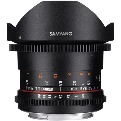 Samyang 8mm T3.8 Fish-eye - Szerkezet ultrak szerző Samyang 8mm T3.8 Fish-eye - Szerkezet ultrak szerző
