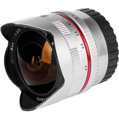 Samyang 8mm F2.8 UMC Fisheye II - Lente ojo de pez compacta - Canon M Samyang 8mm F2.8 UMC Fisheye II - Lente ojo de pez compacta - Canon M