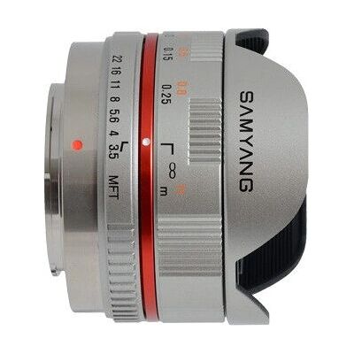 Samyang 7,5mm f/3.5 UMC Fisheye - Micro Four Thirds Objectief Samyang 7,5mm f/3.5 UMC Fisheye - Micro Four Thirds Objectief