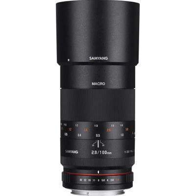 Samyang 100mm F2.8 ED UMC Makro - Objektiv - Schwarz Samyang 100mm F2.8 ED UMC Makro - Objektiv - Schwarz