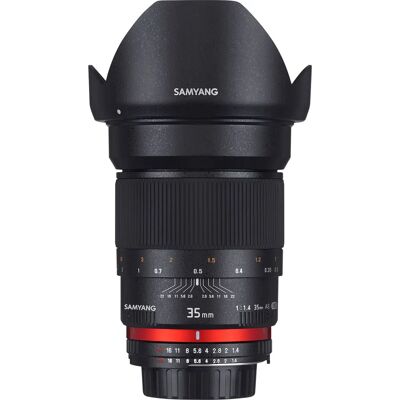 Samyang 35mm f/1.4 AS UMC - Objectif grand-angle Canon EF - Publicité Samyang 35mm f/1.4 AS UMC - Objectif grand-angle Canon EF - Publicité