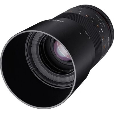 Samyang 100mm f/2.8 ED UMC Macro - Sony E - Publicité Samyang 100mm f/2.8 ED UMC Macro - Sony E - Publicité