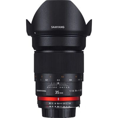 Samyang 35mm F/1,4 Objektiv - Kompakt, Schwarz, für Sony Samyang 35mm F/1,4 Objektiv - Kompakt, Schwarz, für Sony