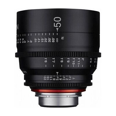 Samyang XEEN 50mm T1.5 Cinema Objektiv - Vollformat 4K, Schwarz Samyang XEEN 50mm T1.5 Cinema Objektiv - Vollformat 4K, Schwarz