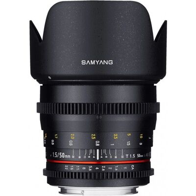 Samyang 50mm T1.5 AS UMC - Canon EF Full Frame Objektiivi Samyang 50mm T1.5 AS UMC - Canon EF Full Frame Objektiivi