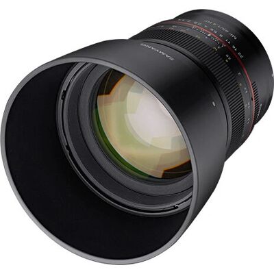 Samyang 85mm F1.4 RF Kameralins - Porträtt, Kompakt, Svart Samyang 85mm F1.4 RF Kameralins - Porträtt, Kompakt, Svart