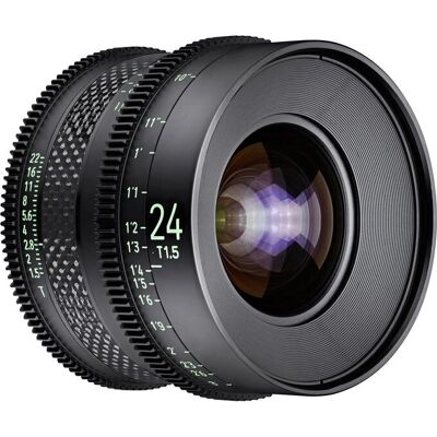 Samyang XEEN CF 24mm T1.5 - Objectif cinéma - Publicité Samyang XEEN CF 24mm T1.5 - Objectif cinéma - Publicité