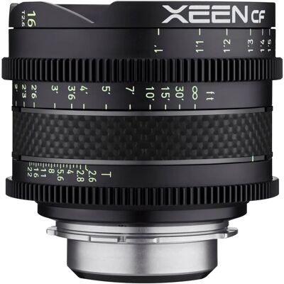 Samyang 16mm T2.6 Cinema Objektiv - Full-Frame Kompakt Samyang 16mm T2.6 Cinema Objektiv - Full-Frame Kompakt