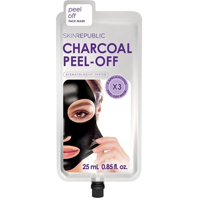 Skin Republic - SR024 - Aktivkohle - Peel-Off - Gesichtsmaske Skin Republic - SR024 - Aktivkohle - Peel-Off - Gesichtsmaske