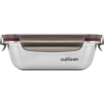 Cuitisan Roestvrij Stalen Voedselopslagcontainer - 0.3L - Magnetronveilig Cuitisan Roestvrij Stalen Voedselopslagcontainer - 0.3L - Magnetronveilig