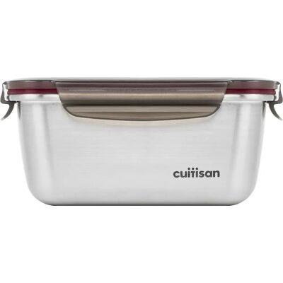 Cuitisan Edelstahl Lebensmittelbehälter 980ml - Mikrowellengeeignet Cuitisan Edelstahl Lebensmittelbehälter 980ml - Mikrowellengeeignet
