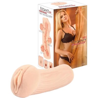 Kokos Elegance Masturbator - Realistinen, Beige, G-piste Kokos Elegance Masturbator - Realistinen, Beige, G-piste