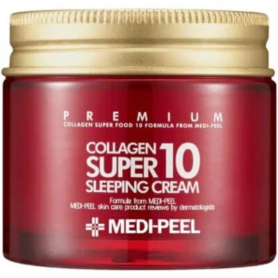 Medi-Peel Super10 Cremă de Noapte cu Colagen - Cremă Medi-Peel Super10 Cremă de Noapte cu Colagen - Cremă