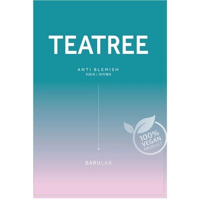 Barulab The Clean Vegan Maske Anti Unreinheiten Teebaum - Gesichtsmaske Barulab The Clean Vegan Maske Anti Unreinheiten Teebaum - Gesichtsmaske