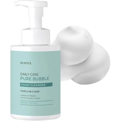 NIPPON Unyul Daily Care Pure Bubble Foam Cleanser - Mousse nettoyante faciale - 500ml - Publicité NIPPON Unyul Daily Care Pure Bubble Foam Cleanser - Mousse nettoyante faciale - 500ml - Publicité