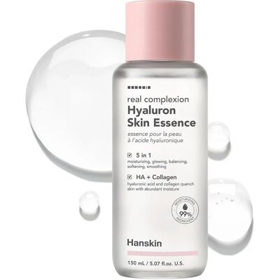 Hanskin Real Complexion Hyaluron Hud-essens - Ansiktsessens Hanskin Real Complexion Hyaluron Hud-essens - Ansiktsessens