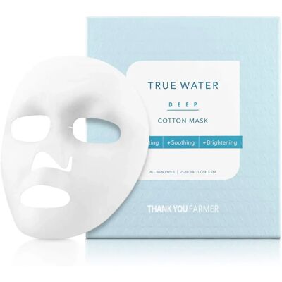 Thank You Farmer True Water Deep Cotton Mask - Maschera Viso Thank You Farmer True Water Deep Cotton Mask - Maschera Viso