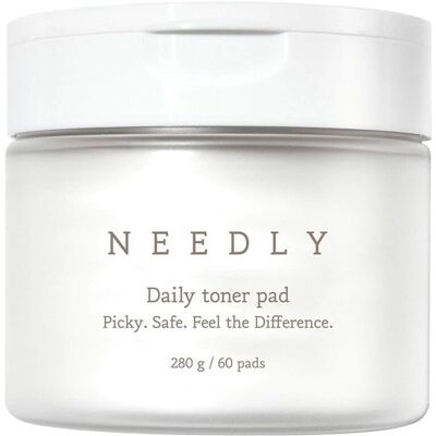 Needly Daily Toner Pad - Sanfte Peeling-Pads für fettige & problematische Haut - 60 Stück Needly Daily Toner Pad - Sanfte Peeling-Pads für fettige & problematische Haut - 60 Stück