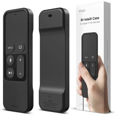 Elago R1 Intelli Case - Capa de silicone para Apple TV Remote 4ª geração - Preto, Vermelho, Branco, Transparente, Nightglow Elago R1 Intelli Case - Capa de silicone para Apple TV Remote 4ª geração - Preto, Vermelho, Branco, Transparente, Nightglow