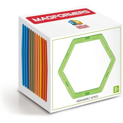 Magformers Sześciokąty 12-Części - Magnetyczne Klocki Magformers Sześciokąty 12-Części - Magnetyczne Klocki
