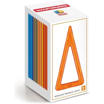 Magformers Trójkąty Równoramienne 12szt - Klocki konstrukcyjne Magformers Trójkąty Równoramienne 12szt - Klocki konstrukcyjne